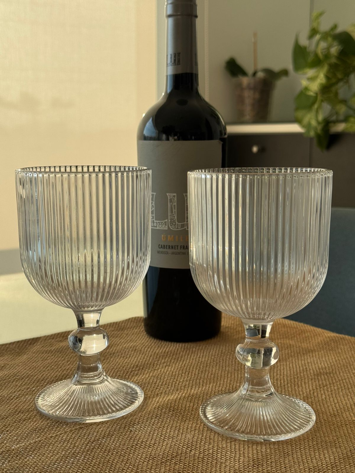 COPA DE VIDRIO SET X 6