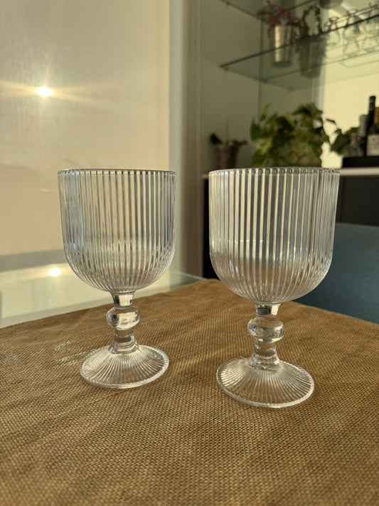 COPA DE VIDRIO SET X 6